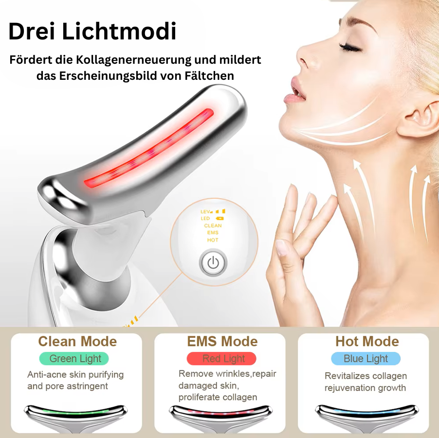 Gesichts-Nackenmassagegerät Anti-Falten